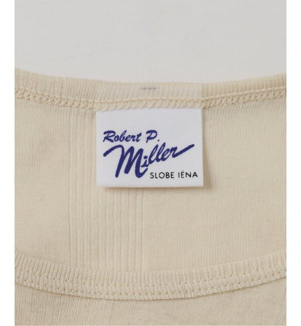 SLOBE IENA「《追加》miller SLOBE別注 SHEER RIB クルーネック」|Tシャツ・カットソー|