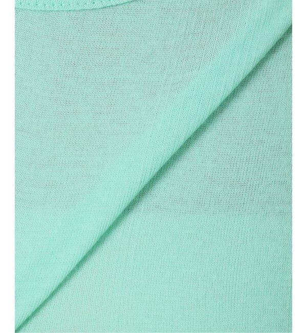 SLOBE IENA「《追加》miller SLOBE別注 SHEER RIB クルーネック」|Tシャツ・カットソー|