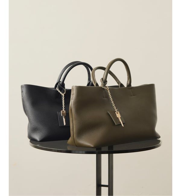 SLOBE IENA「《追加4》SLOBE レザートートバッグ」|トートバッグ|