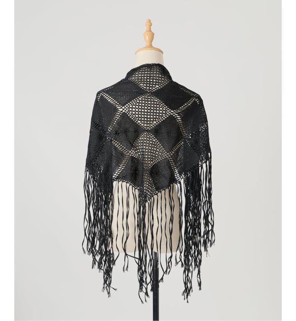 VERMEIL par iena「《予約》ASAUCE MELER アソースメレ ギマコットントライアングルストール AM26-ST169」|ストール|