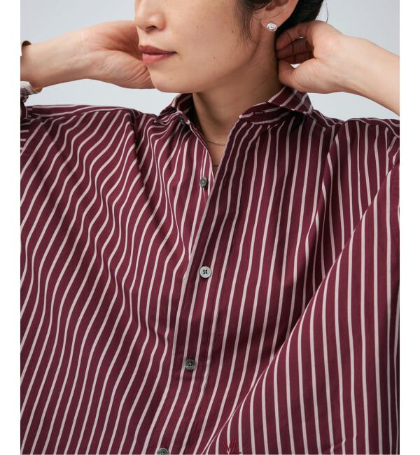 VERMEIL par iena「TICCA ティッカ 別注スクエアビッグシャツ uni 0261401012」|シャツ・ブラウス|