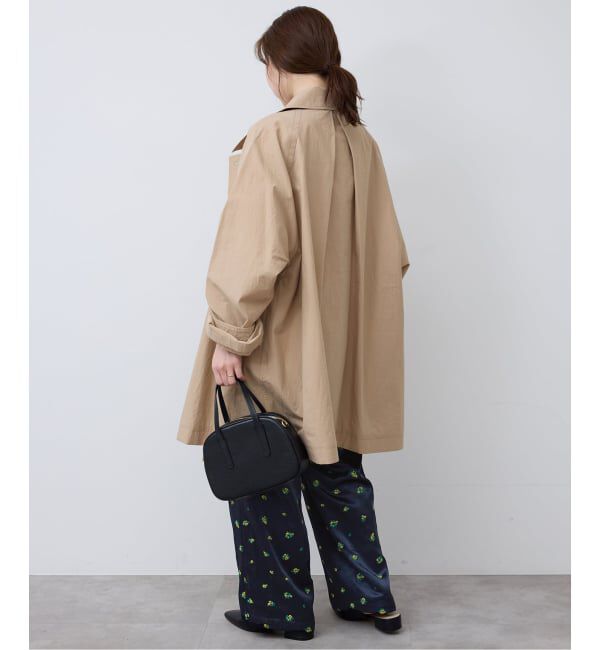 SLOBE IENA「《予約》flower刺繍サテンイージーパンツ」|その他|