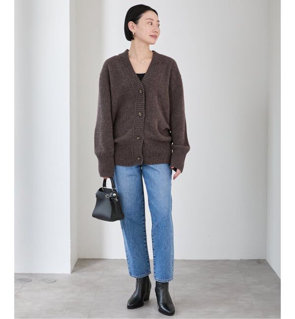 VERMEIL par iena「TOQUE トック アルパカウール縮絨ニットカーディガン 778591083」|カーディガン|