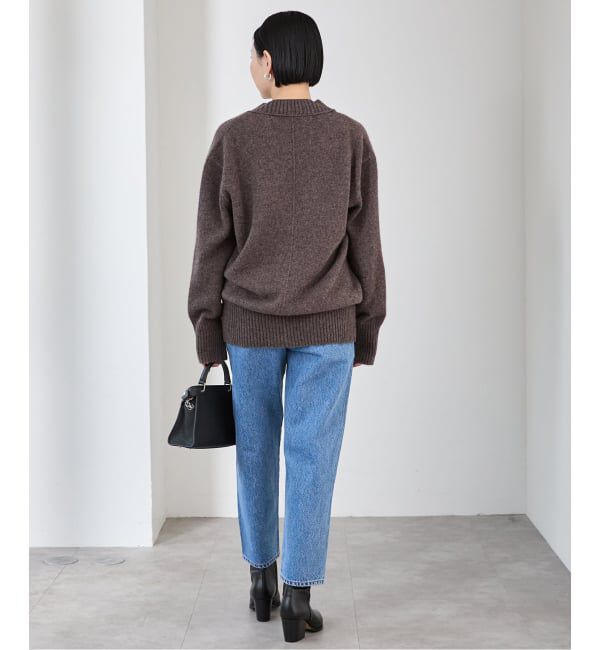 VERMEIL par iena「TOQUE トック アルパカウール縮絨ニットカーディガン 778591083」|カーディガン|