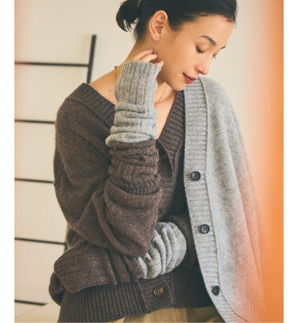 VERMEIL par iena「TOQUE トック アルパカウール縮絨ニットカーディガン 778591083」|カーディガン|