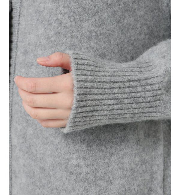 VERMEIL par iena「TOQUE トック アルパカウール縮絨ニットカーディガン 778591083」|カーディガン|