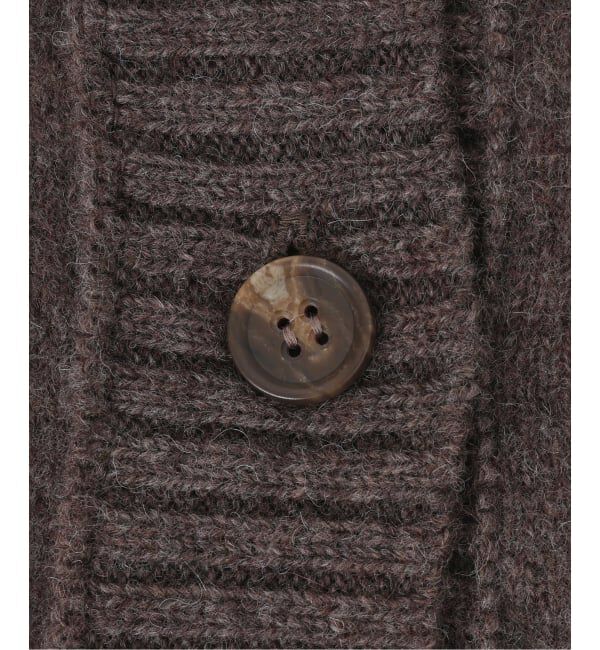 VERMEIL par iena「TOQUE トック アルパカウール縮絨ニットカーディガン 778591083」|カーディガン|