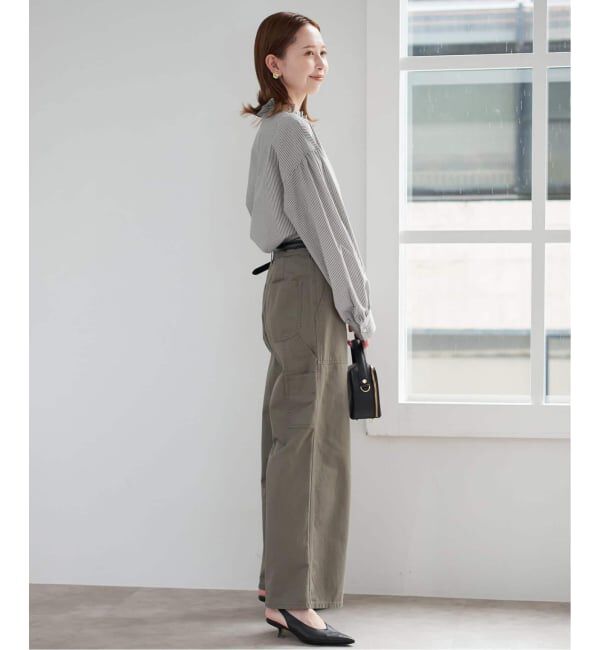 SLOBE IENA「《追加2》ミニフリルブラウス」|シャツ・ブラウス|