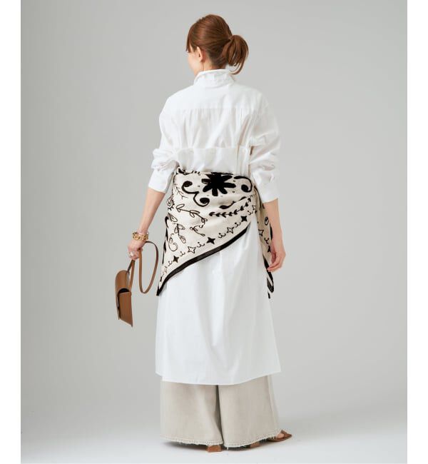 VERMEIL par iena「《予約》manipuri マニプリ インドストール ボヘミアンバンダナ 0161333003」|ストール|