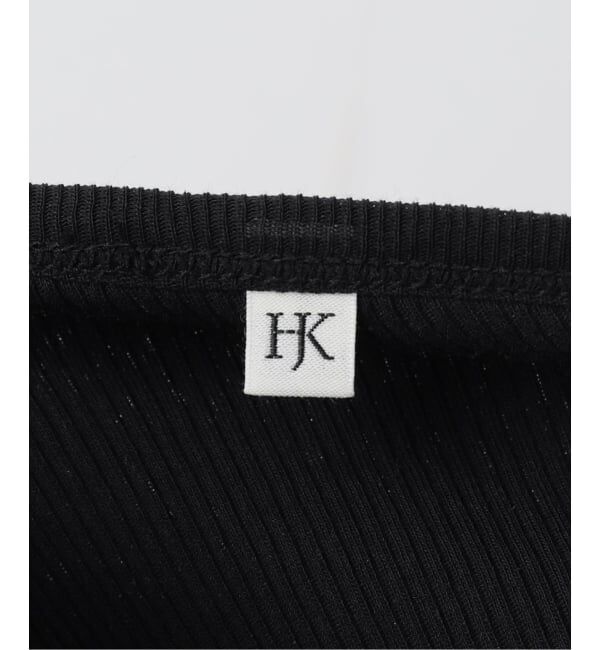 IENA LA BOUCLE「HAKUJI/ハクジ Twist cotton bra tank cami H232695」|Tシャツ・カットソー|