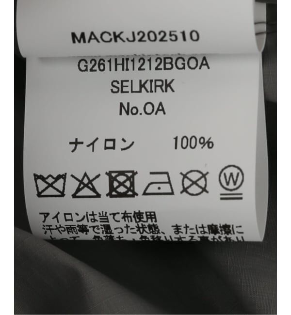 IENA LA BOUCLE「MACKINTOSH/マッキントッシュ SELKIRK  G261HI1212BGOA」|その他|