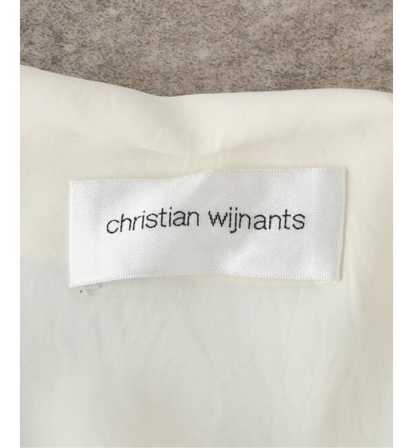 IENA LA BOUCLE「CHRISTIAN WIJNANTS/クリスチャンワイナンツ CW TURINI  MILK TOPS 8618」|シャツ・ブラウス|
