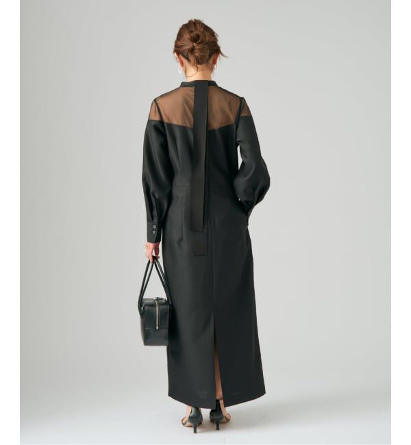 VERMEIL par iena「シルクウールワンピース」|ワンピース|