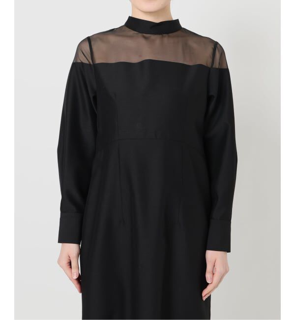 VERMEIL par iena「シルクウールワンピース」|ワンピース|