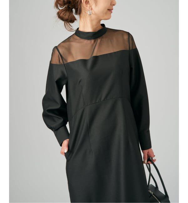 VERMEIL par iena「シルクウールワンピース」|ワンピース|