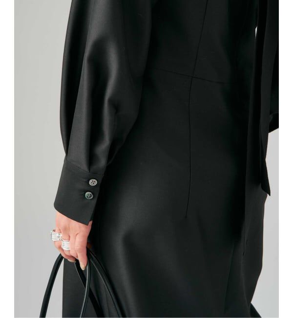 VERMEIL par iena「シルクウールワンピース」|ワンピース|