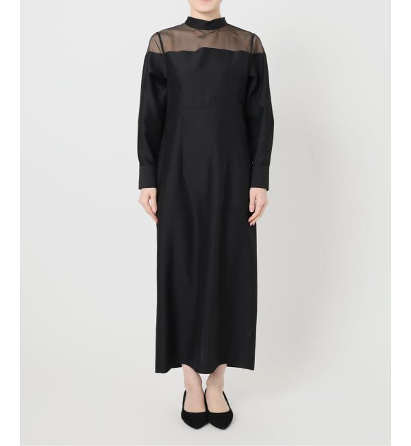 VERMEIL par iena「シルクウールワンピース」|ワンピース|