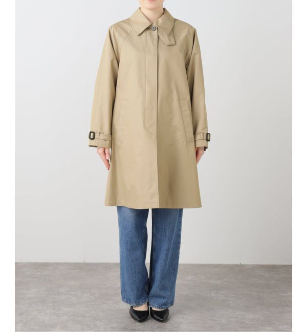 IENA「撥水Fly Frontステンカラーコート」|ステンカラーコート|