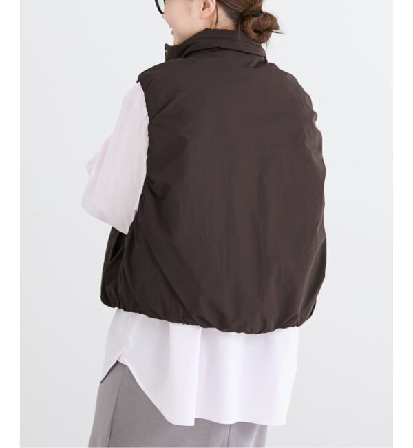 IENA「撥水ウォッシャブル中綿ベスト」|ダウン|