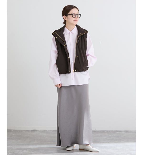 IENA「撥水ウォッシャブル中綿ベスト」|ダウン|