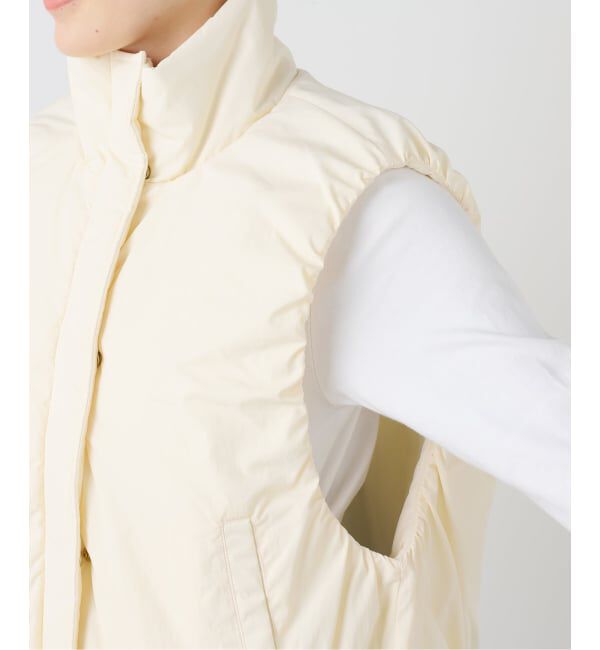 IENA「撥水ウォッシャブル中綿ベスト」|ダウン|