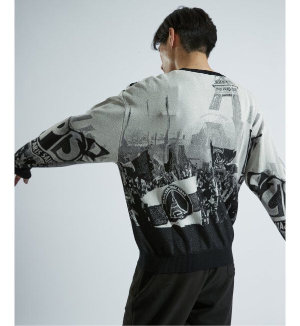 Paris Saint-Germain「【Paris Saint-Germain / パリ・サン＝ジェルマン】 JP Photograph JQ KNIT」|ニット・セーター|