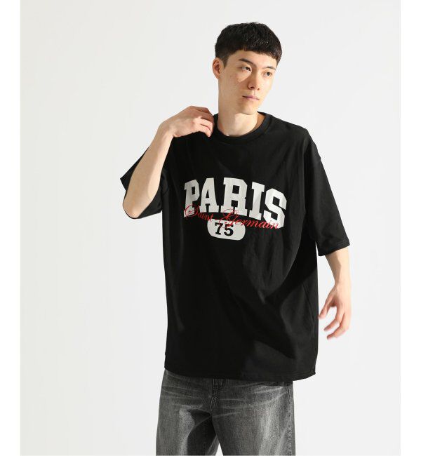 Paris Saint-Germain「【Paris Saint-Germain / パリ・サン＝ジェルマン】JP VIRSITY LOGO TEE」|Tシャツ・カットソー|