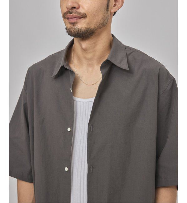 EDIFICE「ETS.MATERIAUX(マテリオ) フレンチワーク ショートスリーブシャツ」|シャツ・ブラウス|