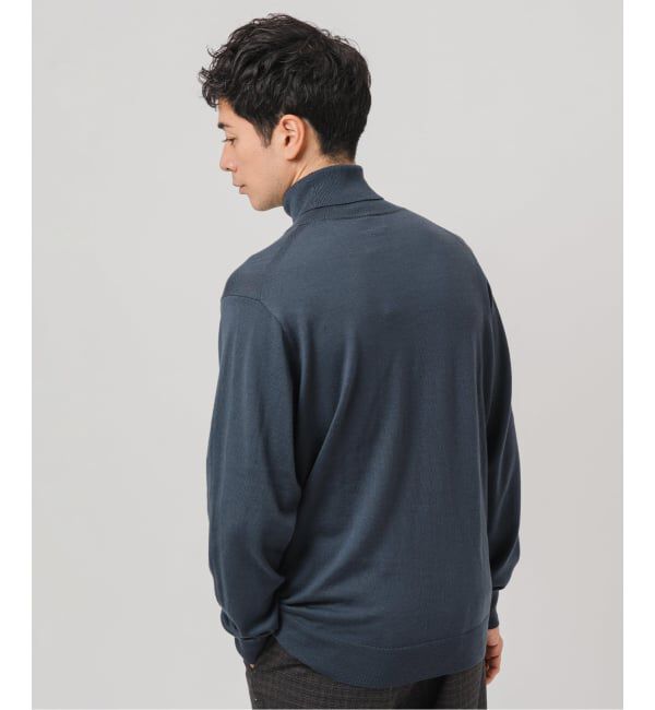 EDIFICE「14ゲージ ウール タートルネックニット」|ニット・セーター|