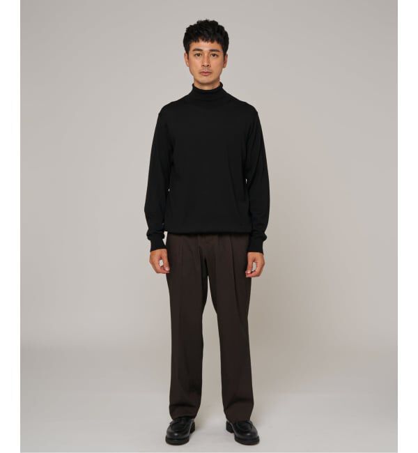 EDIFICE「14ゲージ ウール タートルネックニット」|ニット・セーター|