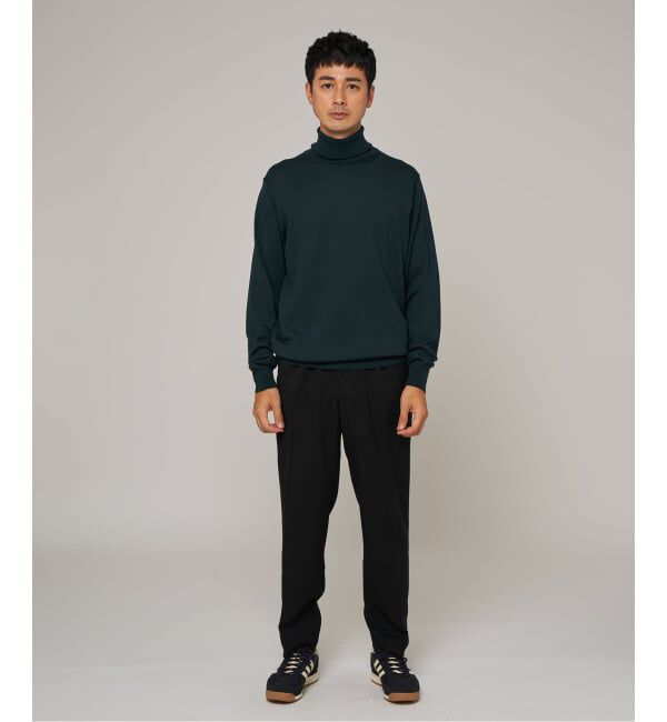 EDIFICE「14ゲージ ウール タートルネックニット」|ニット・セーター|