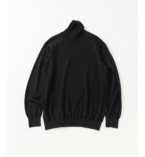EDIFICE「14ゲージ ウール タートルネックニット」|ニット・セーター|