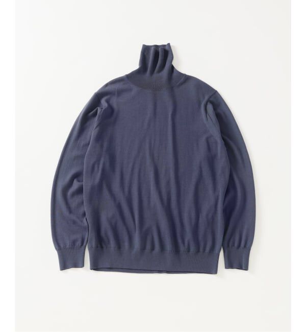 EDIFICE「14ゲージ ウール タートルネックニット」|ニット・セーター|