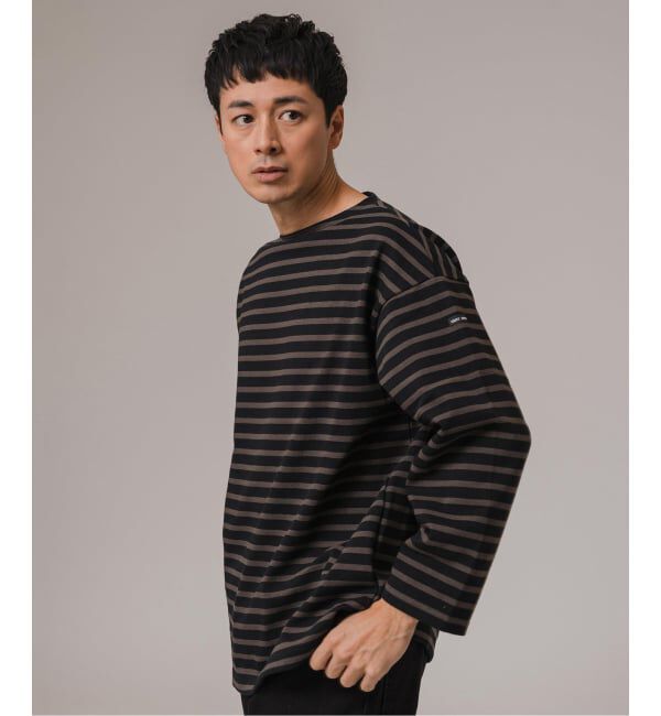 EDIFICE「SAINT JAMES (セントジェームス) 別注 ウエッソン ルーズ ボーダー」|Tシャツ・カットソー|