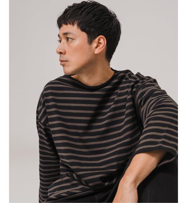 EDIFICE「SAINT JAMES (セントジェームス) 別注 ウエッソン ルーズ ボーダー」|Tシャツ・カットソー|