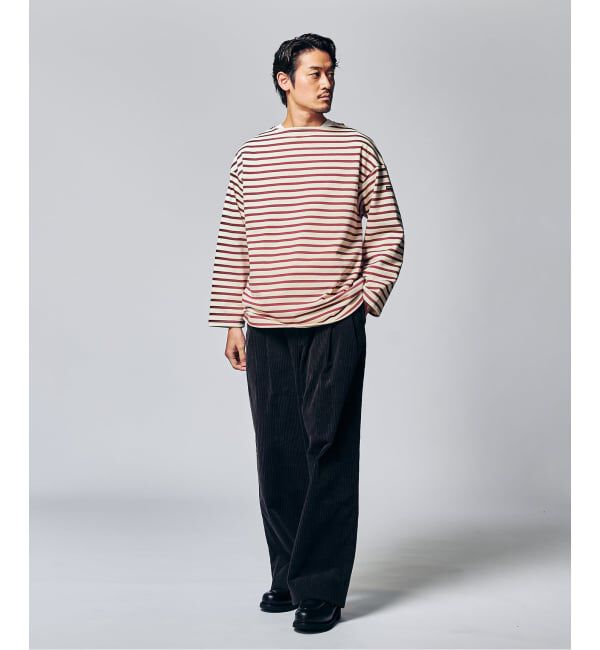 EDIFICE「SAINT JAMES (セントジェームス) 別注 ウエッソン ルーズ ボーダー」|Tシャツ・カットソー|