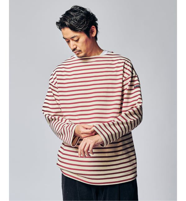 EDIFICE「SAINT JAMES (セントジェームス) 別注 ウエッソン ルーズ ボーダー」|Tシャツ・カットソー|