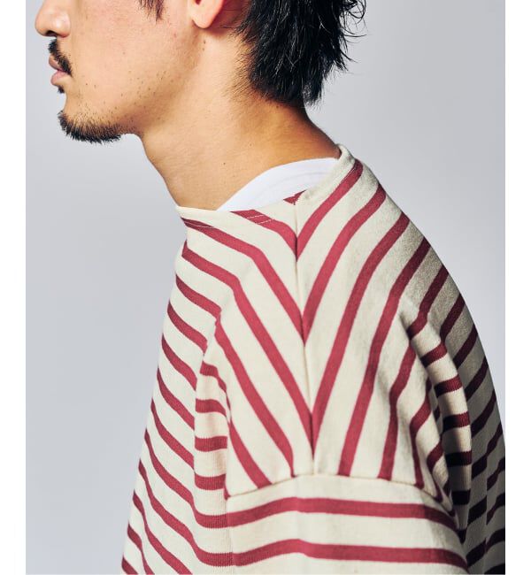 EDIFICE「SAINT JAMES (セントジェームス) 別注 ウエッソン ルーズ ボーダー」|Tシャツ・カットソー|