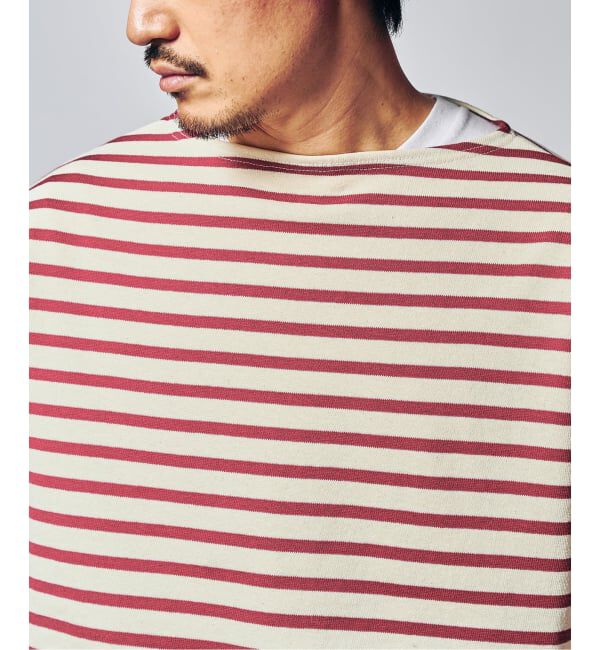 EDIFICE「SAINT JAMES (セントジェームス) 別注 ウエッソン ルーズ ボーダー」|Tシャツ・カットソー|