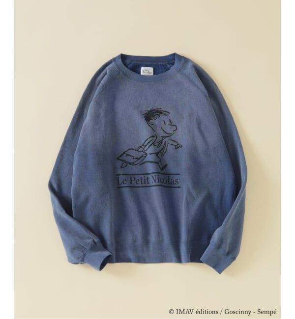 EDIFICE「Le Petit Nicolas (プチ・ニコラ) 別注 FADE スウェット」|スウェット・ジャージ|ネイビー A