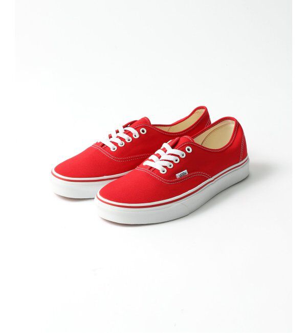 JOURNAL STANDARD relume「VANS / ヴァンズ  Authentic VN000EE3BKA/VN000EE3RED」|スニーカー|レッド