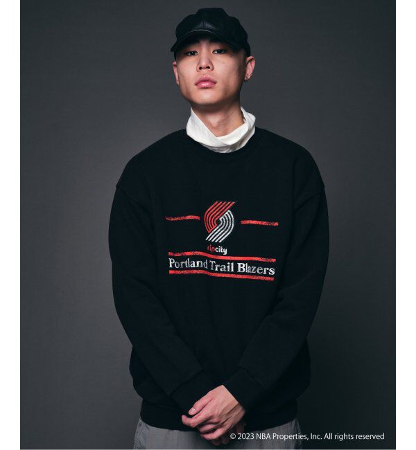 JOURNAL STANDARD relume「【Off The Court by NBA / オフ・ザ・コート バイ NBA】別注 スウェット」|スウェット・ジャージ|ブラック B