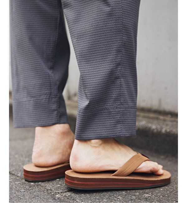 JOURNAL STANDARD relume「RAINBOW SANDALS / レインボーサンダル 別注 Double Layer レザーサンダル」|サンダル|