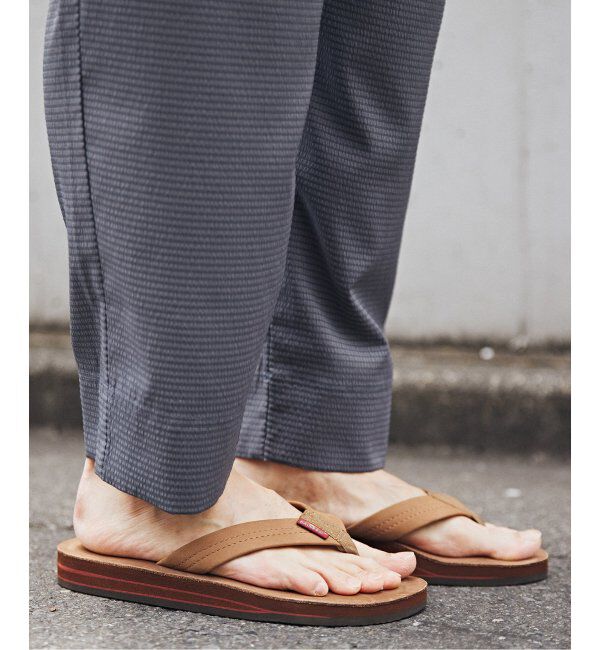 JOURNAL STANDARD relume「RAINBOW SANDALS / レインボーサンダル 別注 Double Layer レザーサンダル」|サンダル|