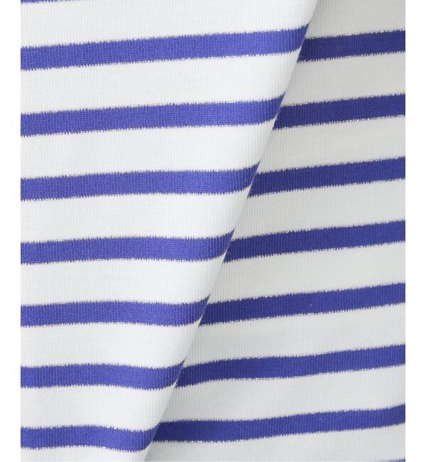 journal standard luxe「ラメボーダー クルーネックBigプルオーバー」|Tシャツ・カットソー|