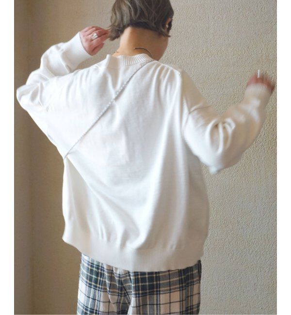 journal standard luxe「C/Caテンジク クルーネックプルオーバー」|ニット・セーター|