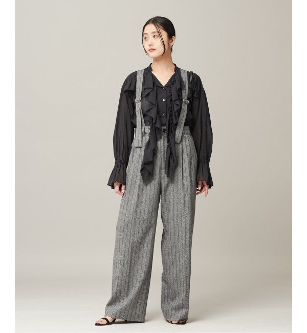 journal standard L'essage「80ボイルフリルシャツ」|シャツ・ブラウス|