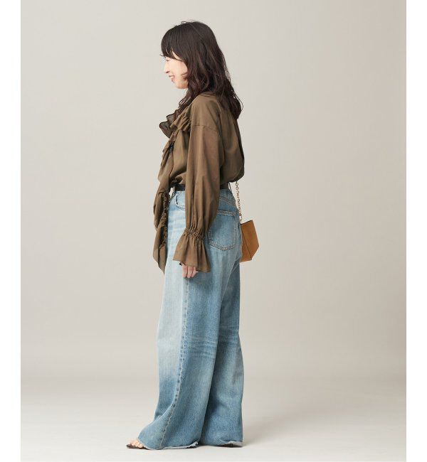 journal standard L'essage「80ボイルフリルシャツ」|シャツ・ブラウス|