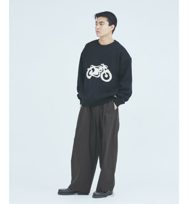 J.S.Homestead「Stead / ホビー インターシャ ニット」|ニット・セーター|