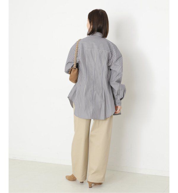 journal standard L'essage「CPムジ/ストライプデザインシャツ」|シャツ・ブラウス|